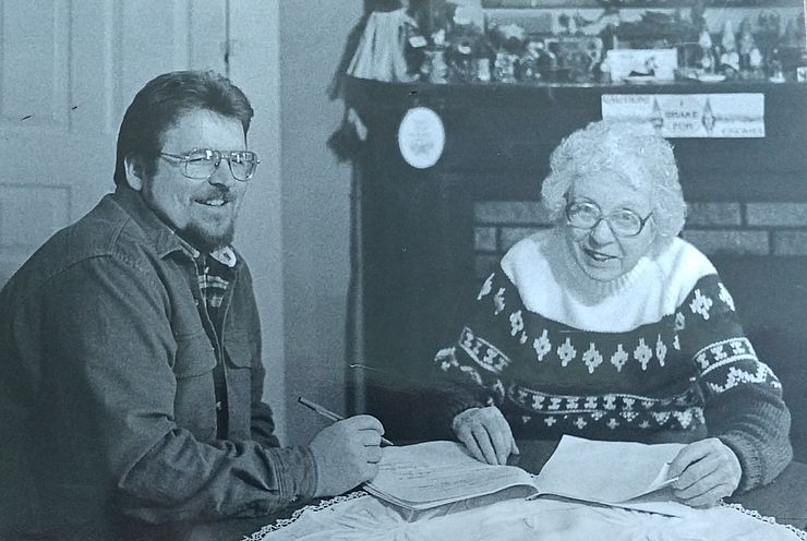 Keith Ross and Myra Iversen