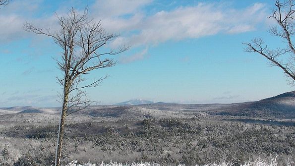 Mount Monadnock in snow