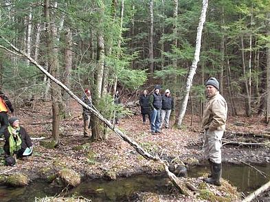 Kees touring property