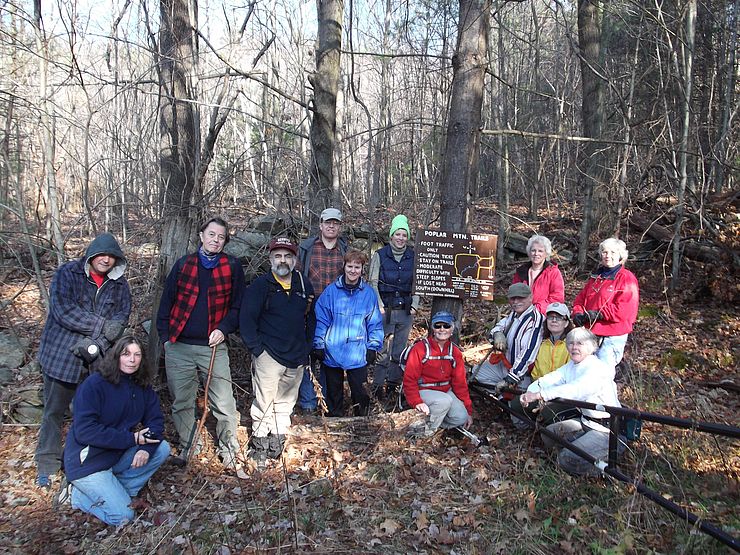 Group at trailhead