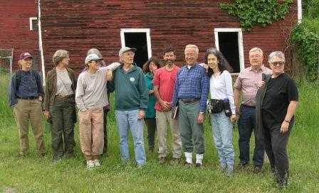 Just Roots at the barn on the Town Farm property